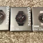 trio hodinek Garmin
