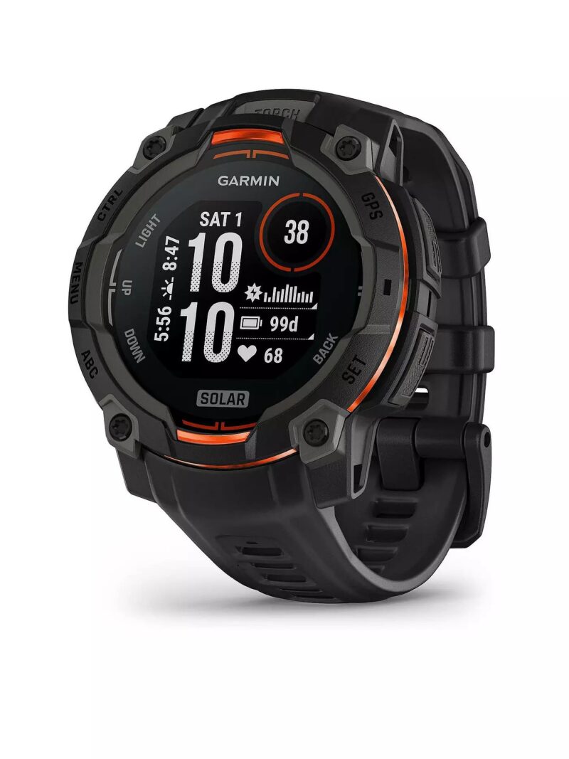 Garmin Instinct 3 Solar 45 mm Black