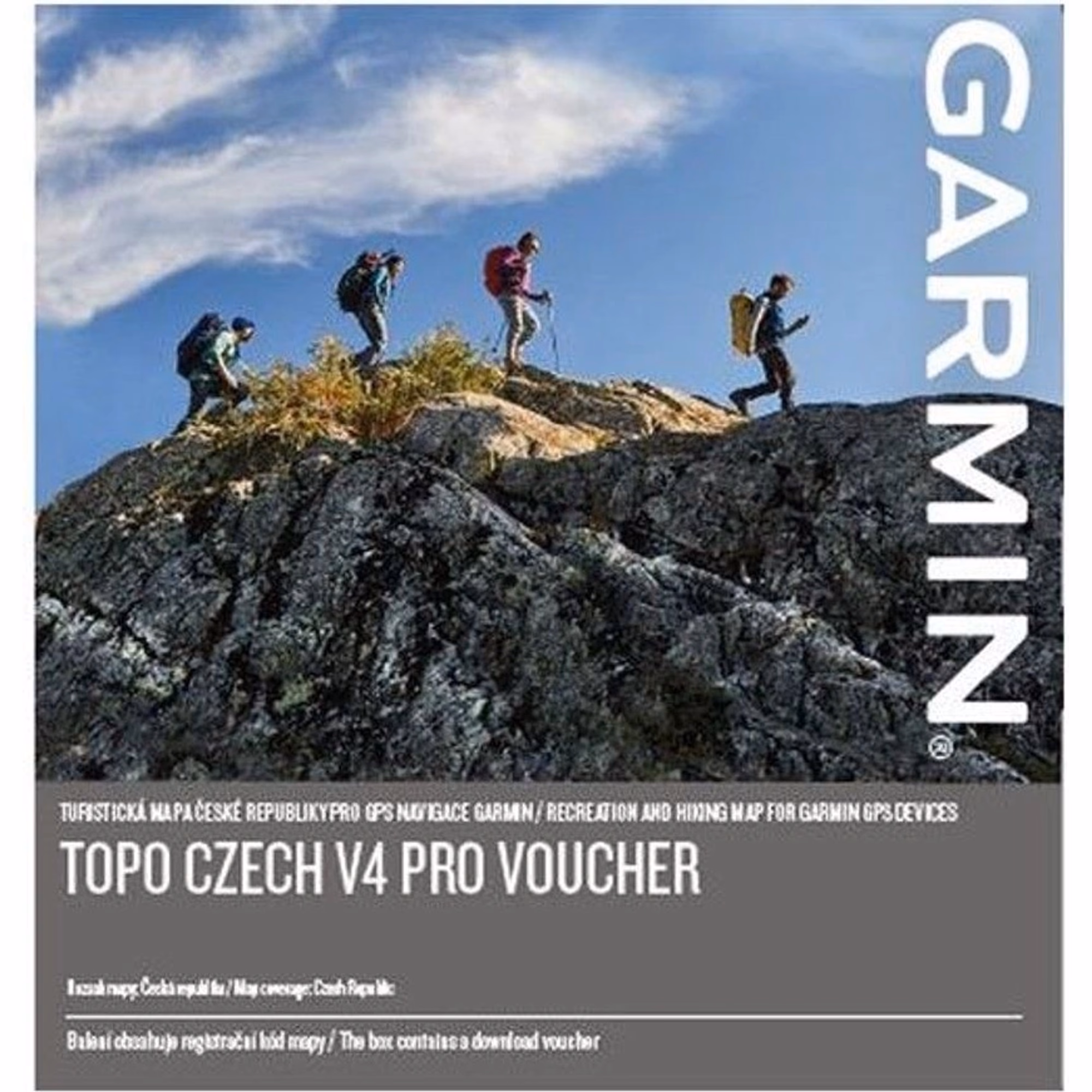 TOPO Garmin Czech V4 PRO Voucher