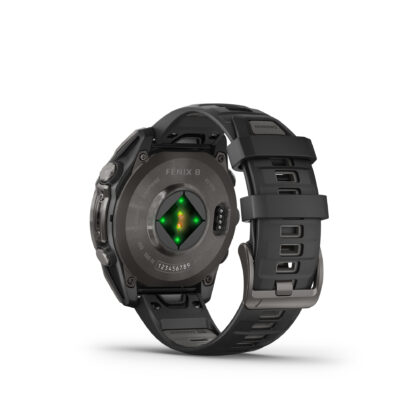 Garmin Fenix 8 47mm AMOLED, Titan Sapphire Carbon Gray