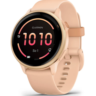 Garmin Vivoactive 6 Metallic Pink Dawn / Pink Dawn Band