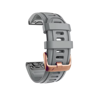 Silikonový řemínek 2.0 (QuickFit) pro hodinky Garmin (design Fenix 7)