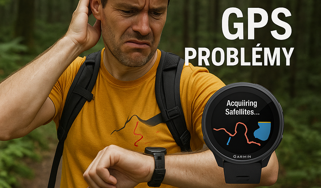 Problémy s GPS u Garmin: Co dělat, když hodinky ztrácí signál nebo měří nepřesně?
